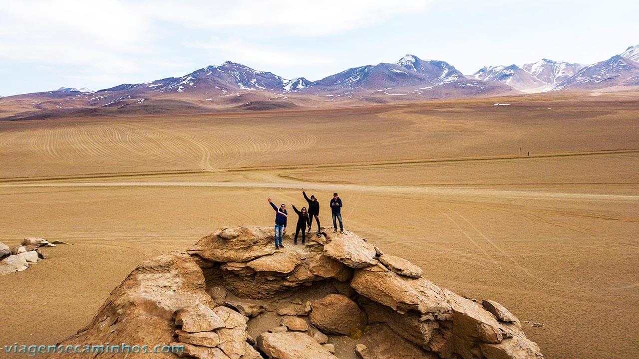 Excursão pelo deserto da Bolívia