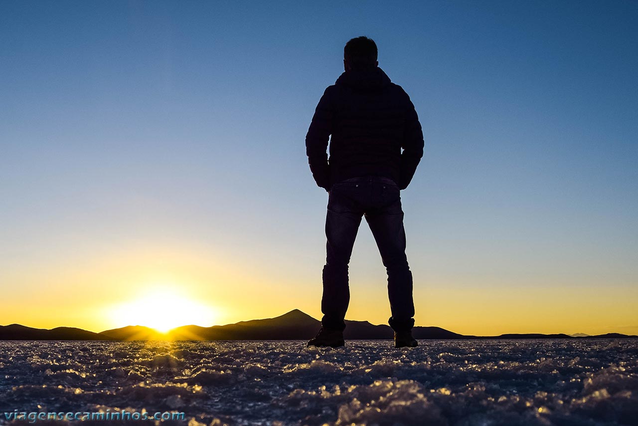 Pôr do Sol Salar de Uyuni