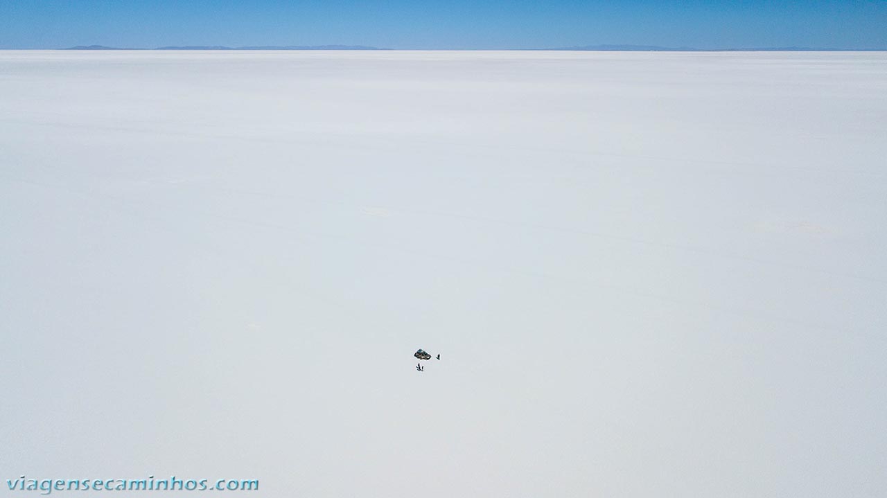 Salar de Uyuni - imagem de Drone