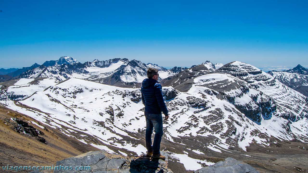 Vista Pico Chacaltaya