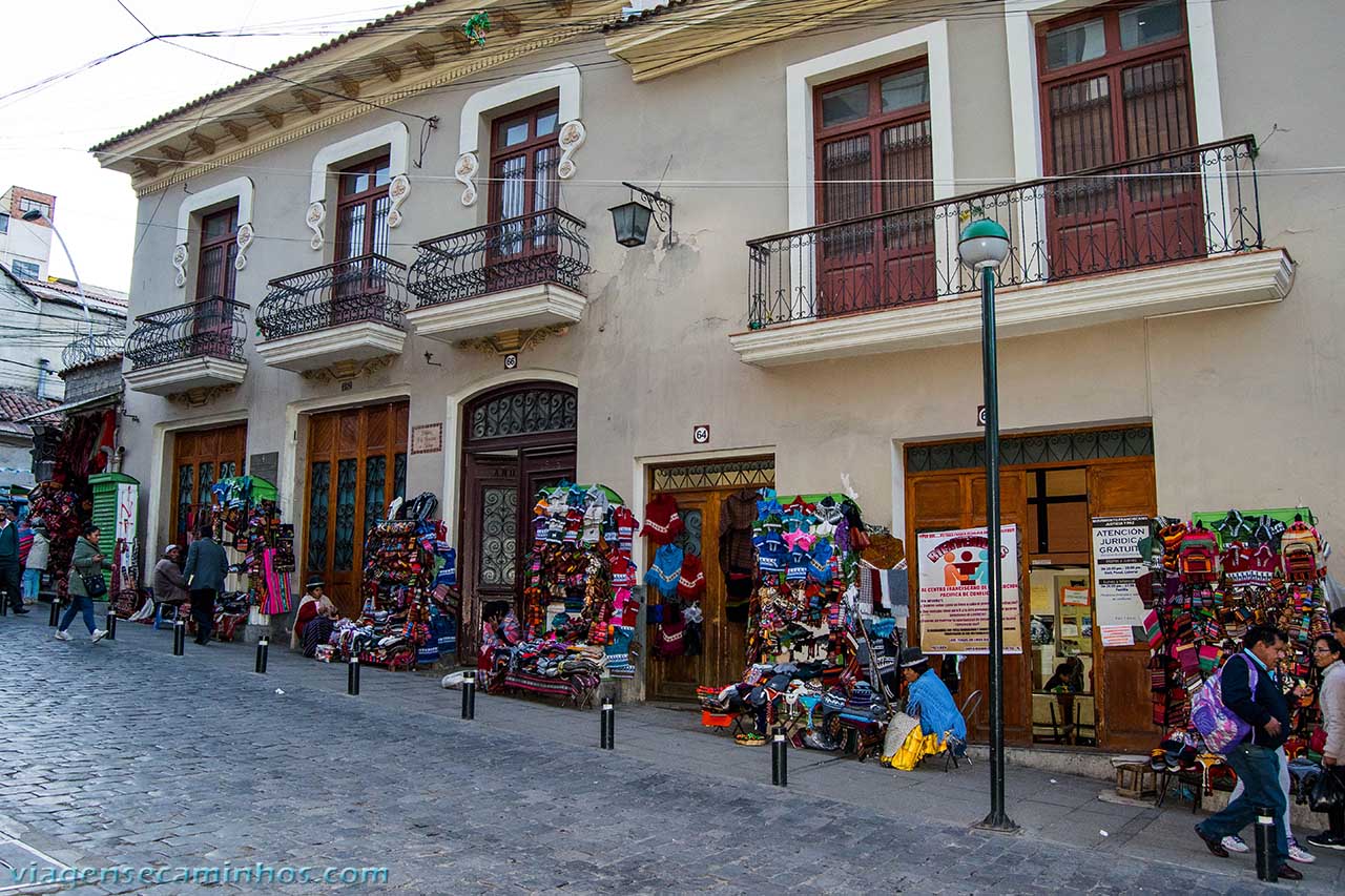 Calle Sagarnaga - La Paz