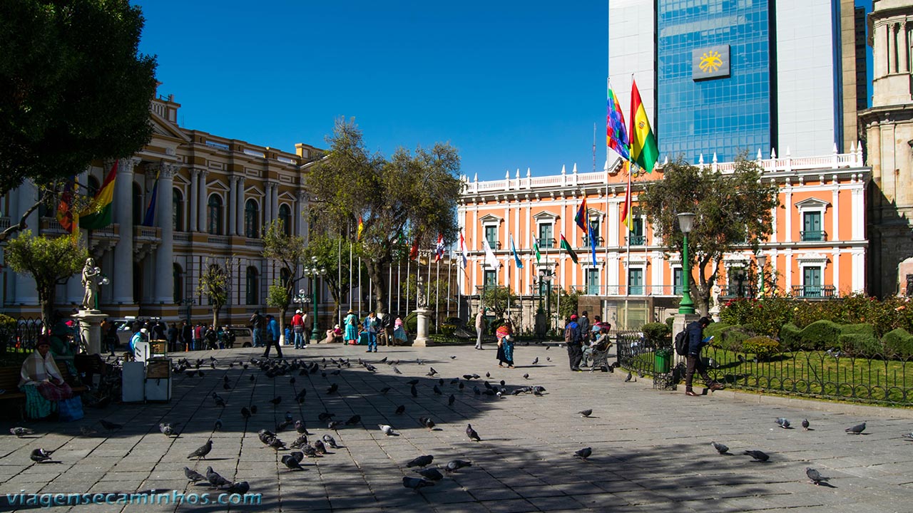 Palacio Quemado - Praça Murilo - La Paz