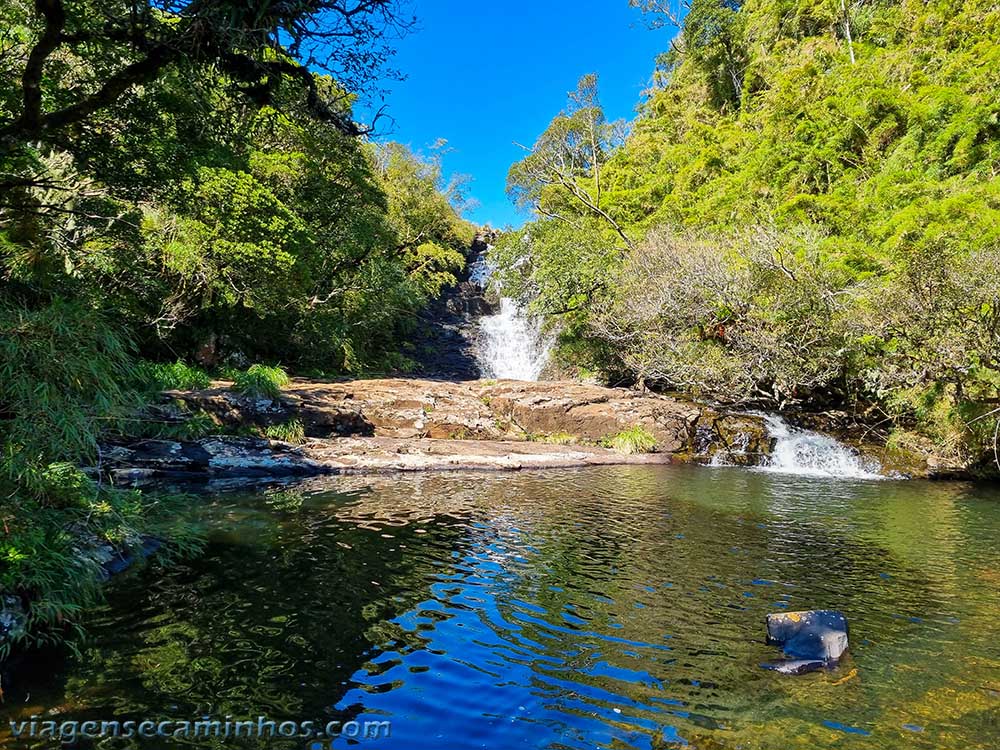 Piscina natural da Cachoeira do Adão