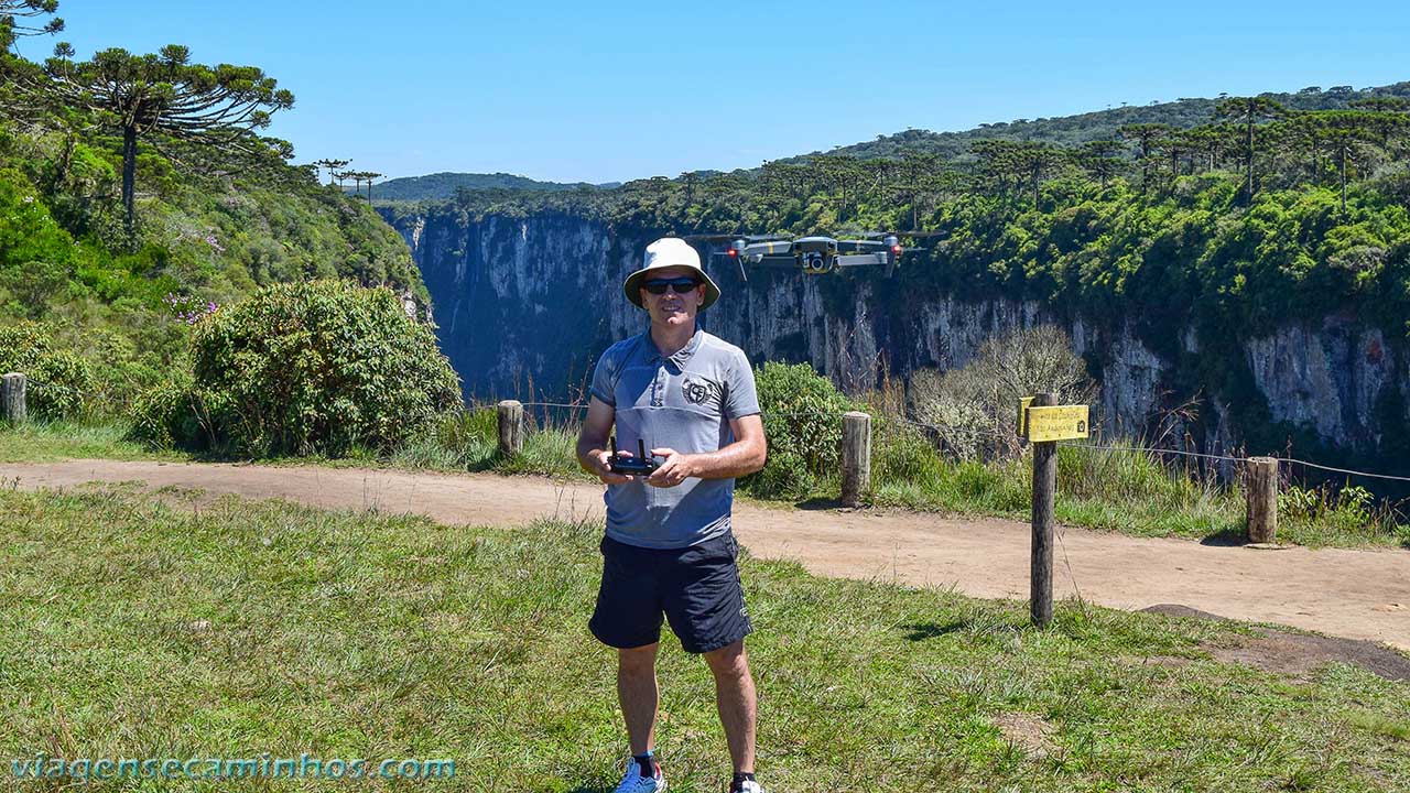 Drone no cânion Itaimbezinho