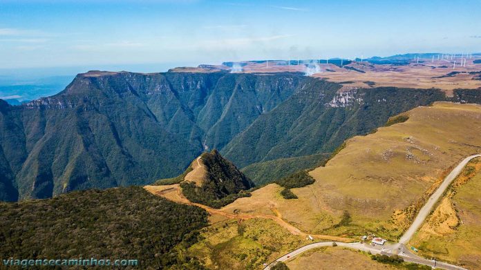 Cânion da Ronda e Usina Eólica