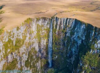 Cachoeira do Amola Faca - São José dos Ausentes - Cachoeiras do Rio Grande do Sul