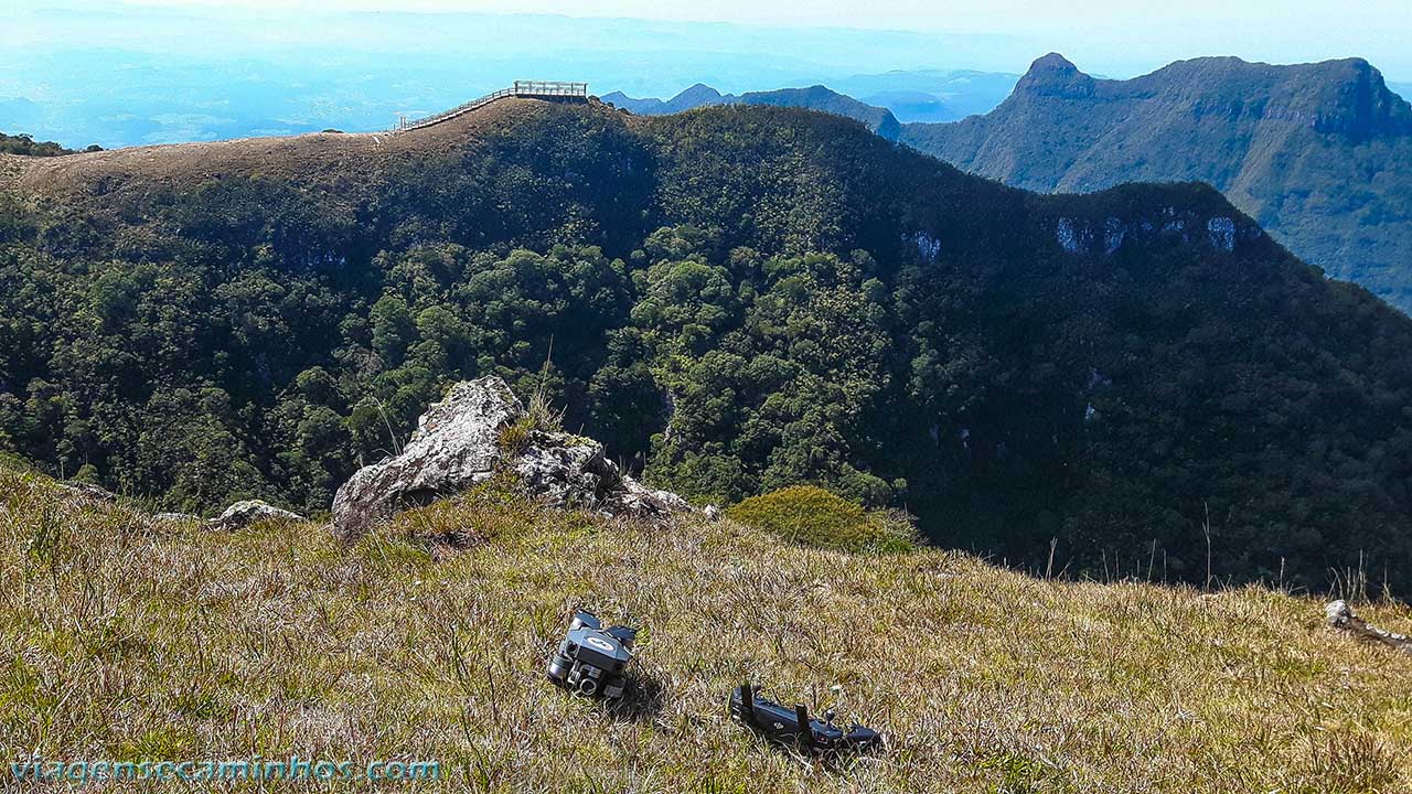 Meu drone caiu na serra