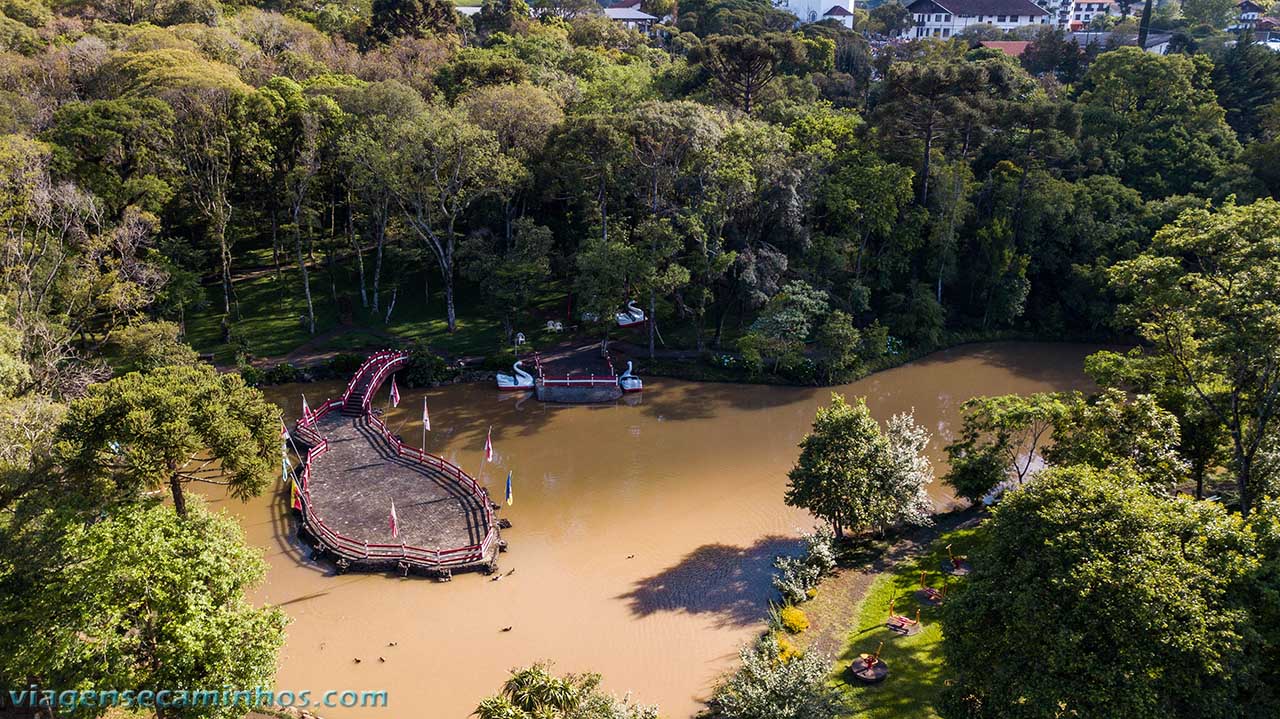 Pontos turísticos de Treze Tílias - Parque do Imigrante