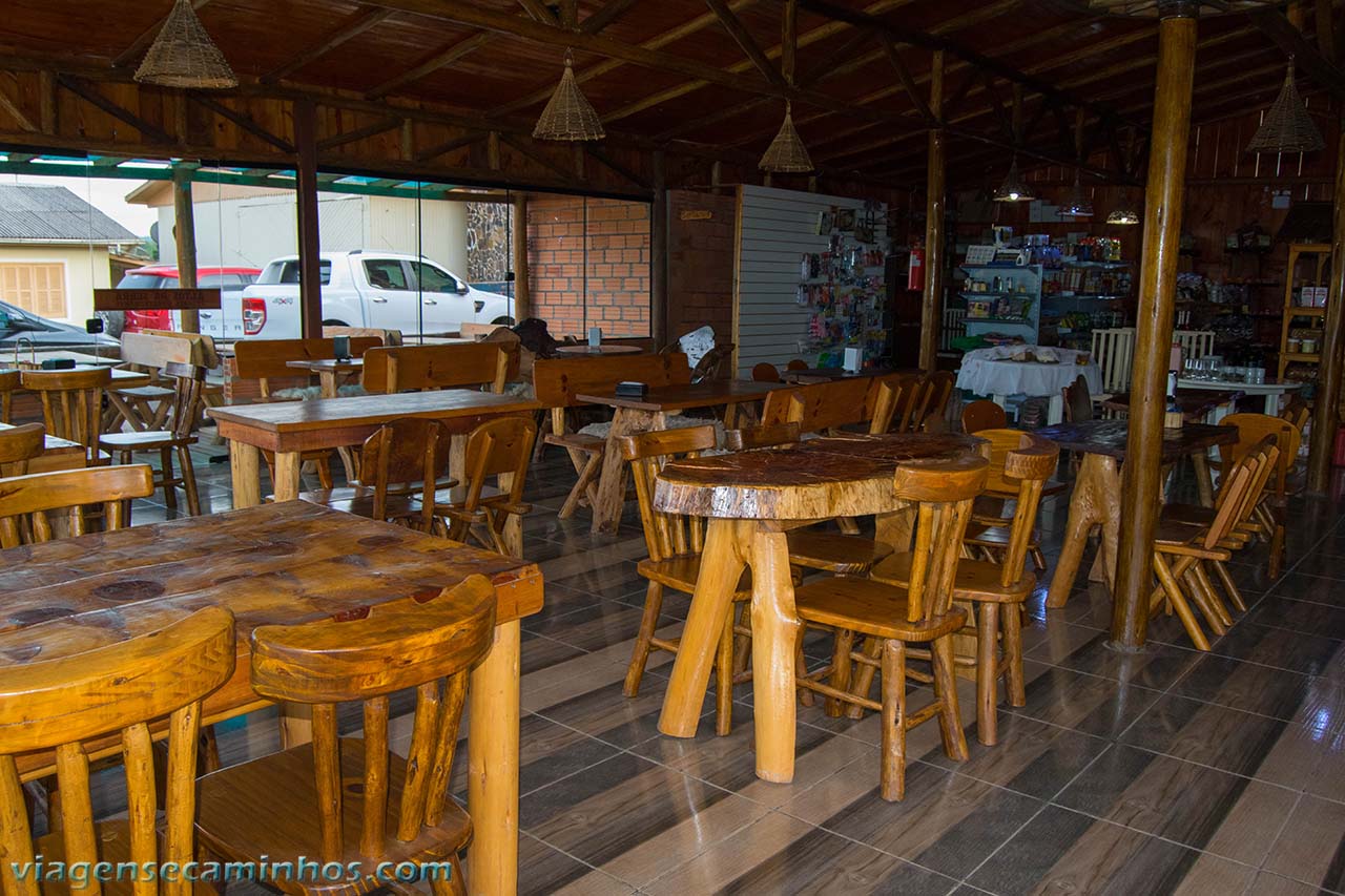 Restaurante da pousada Altos da Serra