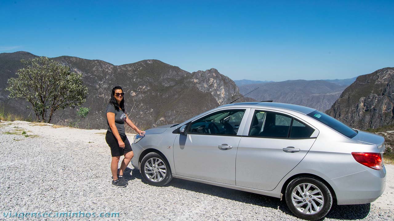 Carro alugado no México