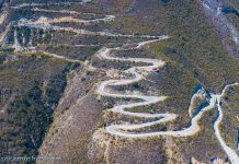 Estrada do Cânion Tolantongo – México Estrada do cânion Tolantongo - México