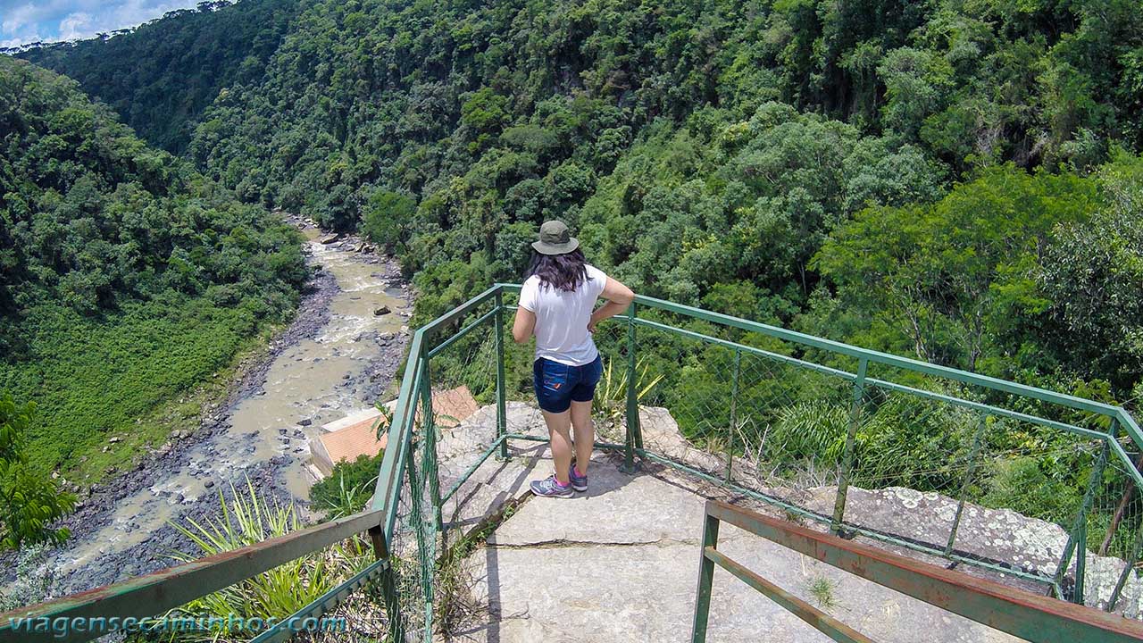 Mirante Cânion rio dos Patos - Prudentópolis