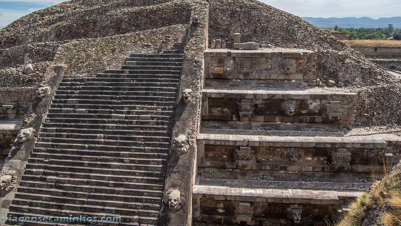 Palácio de Quetzalcóatil - Teutihuacan