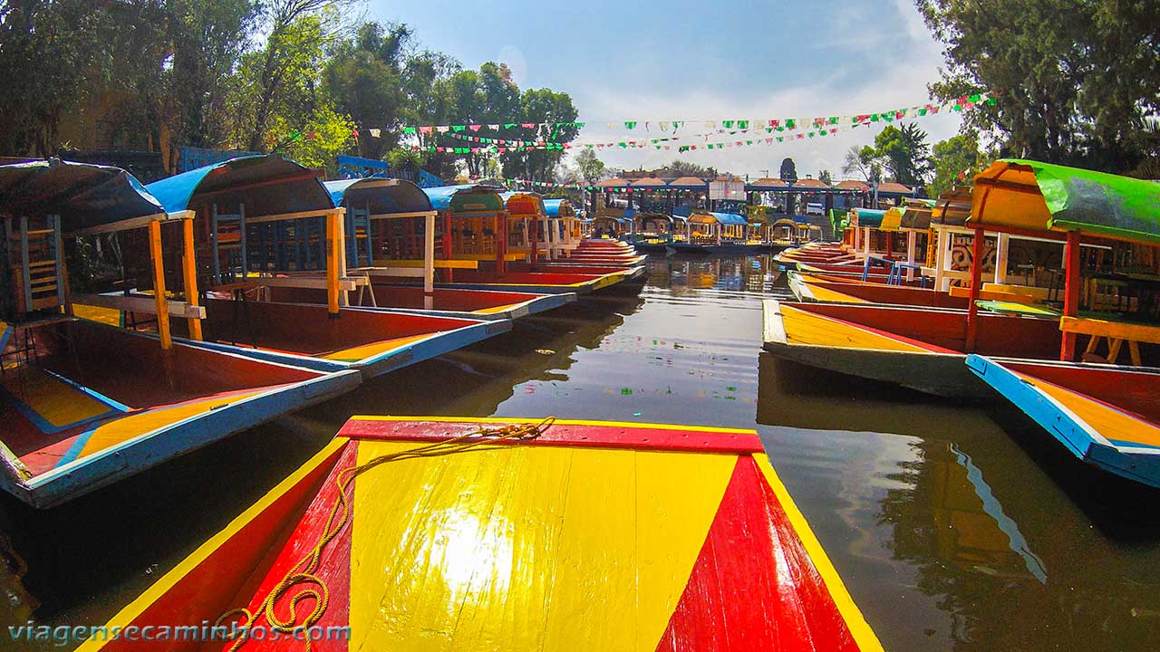 Traineiras de Xochimilco - Cidade do México