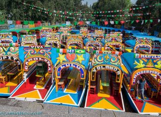 Trajineras de Xochimilco - México