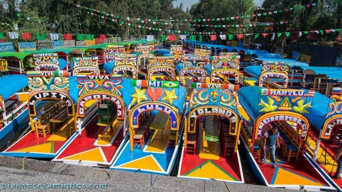 Trajineras de Xochimilco - México