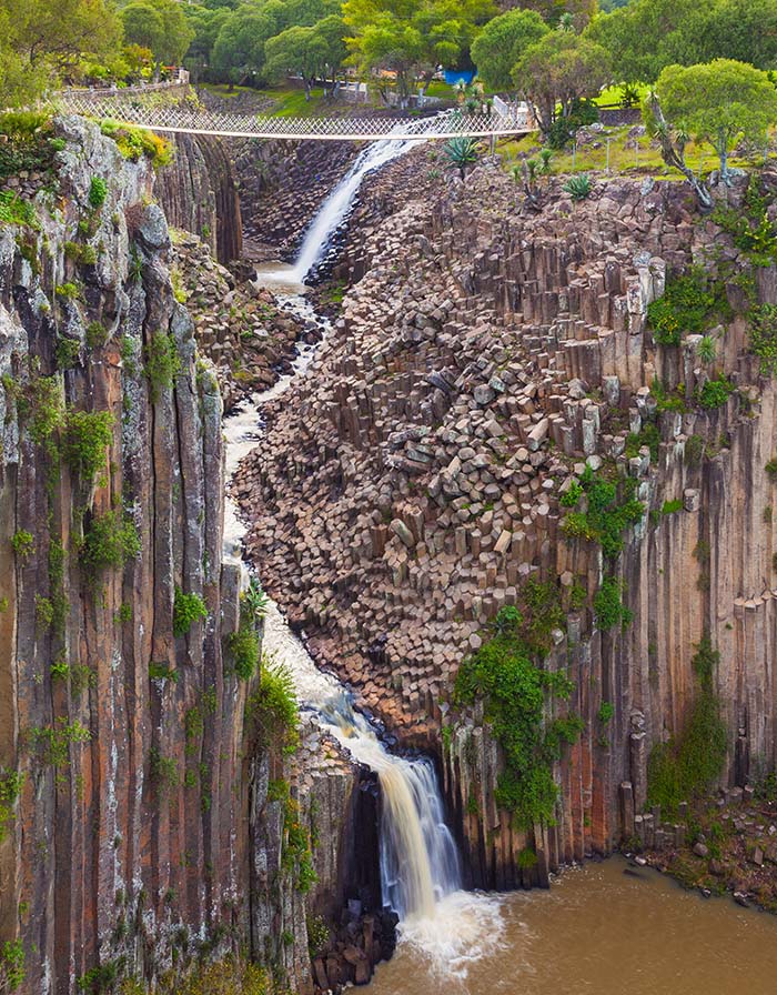 Prismas basálticos - Hoasca de Ocampo - Hidalgo - México