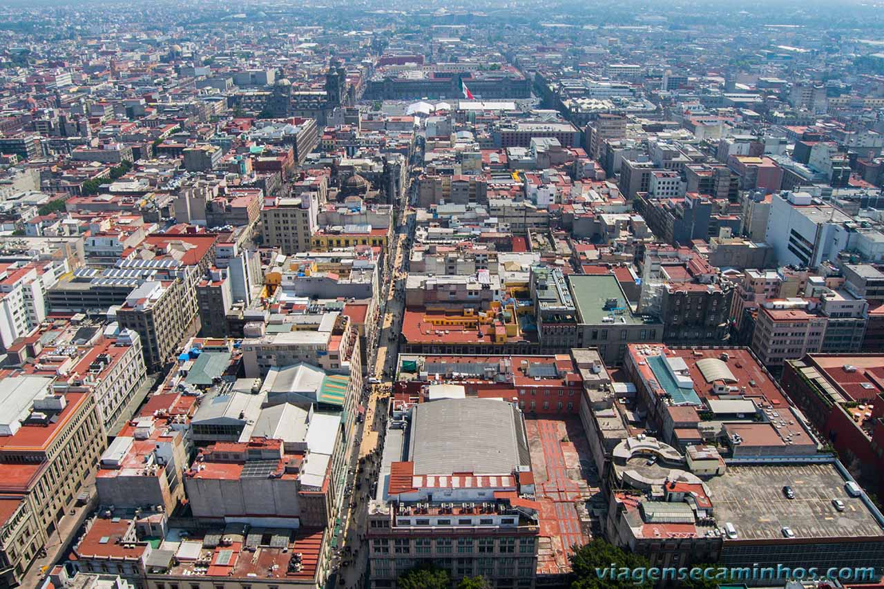 Centro histórico visto da torre