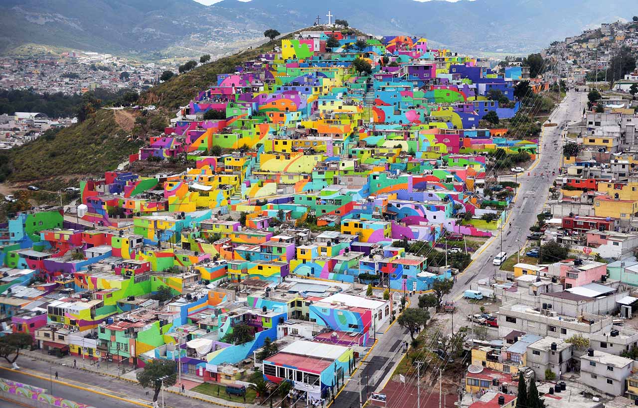 Macromural Palmitas - Pachuca - México