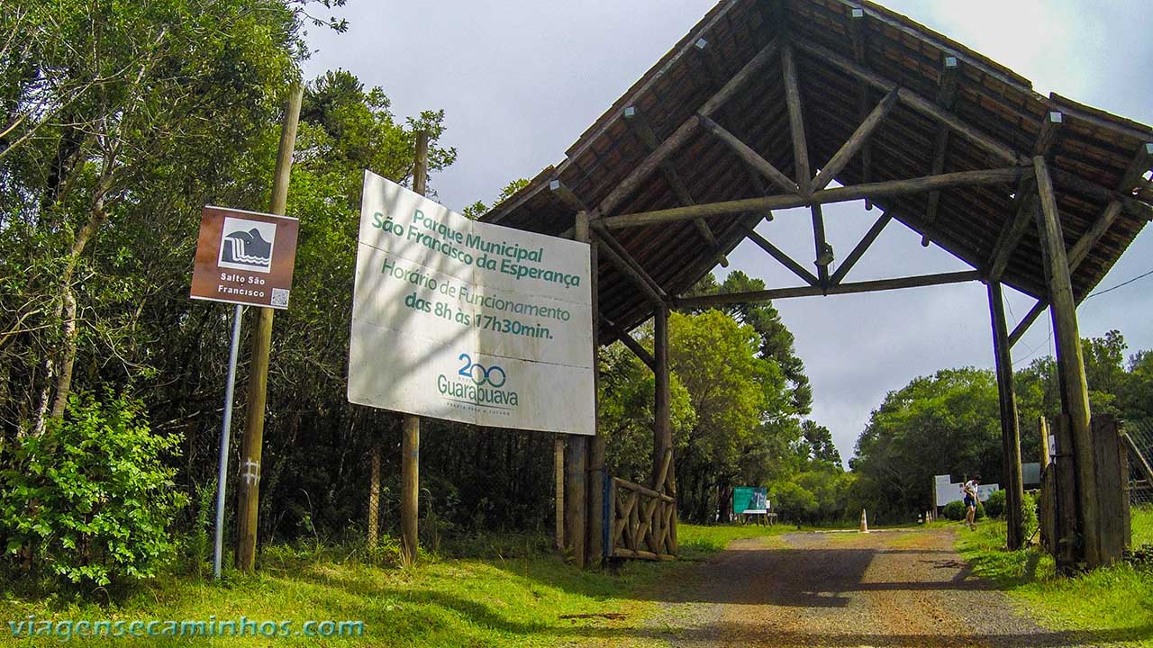 Portaria do parque São Francisco