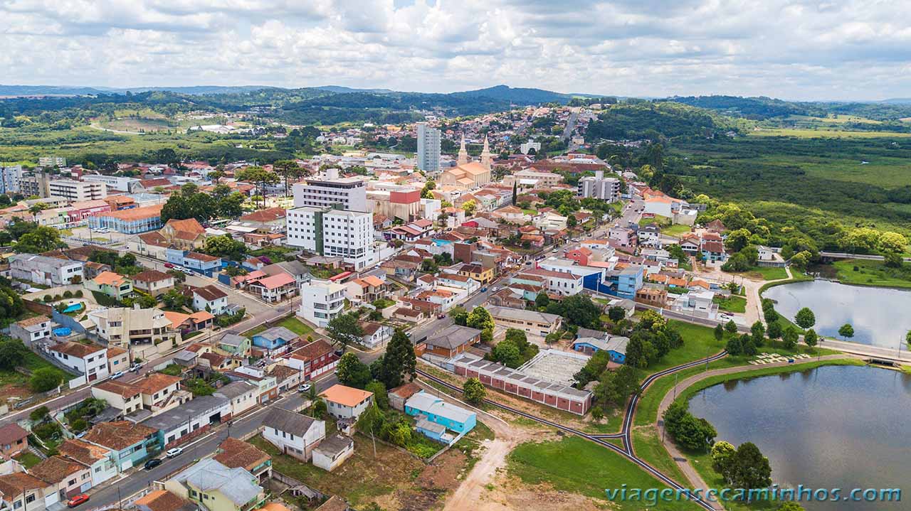 Vista aérea de Castro - Paraná