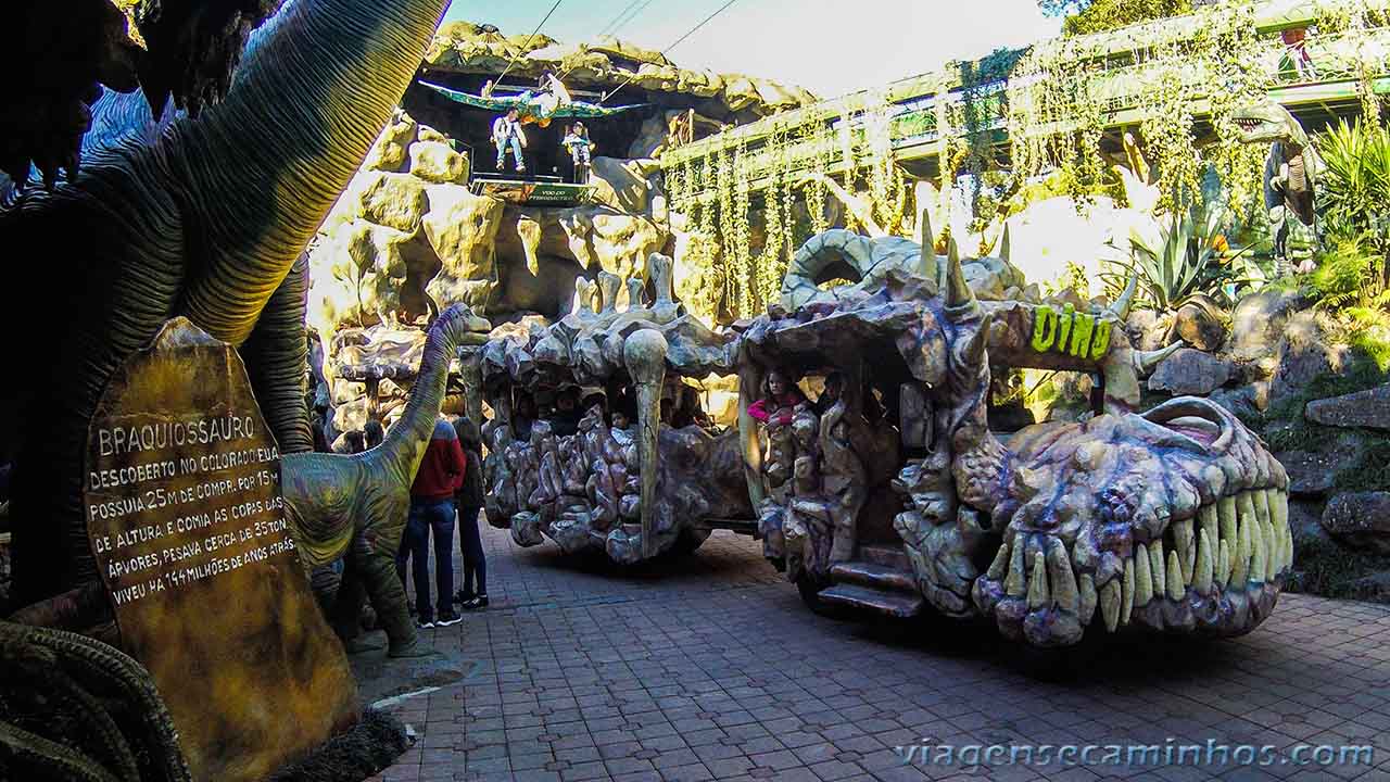 Dinomóvel do parque Florybal