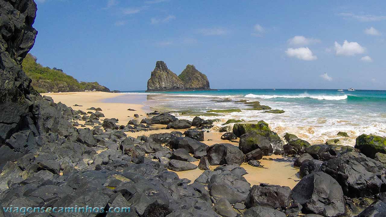 O que fazer em Fernando de Noronha: Praia da Cacimba do Padre