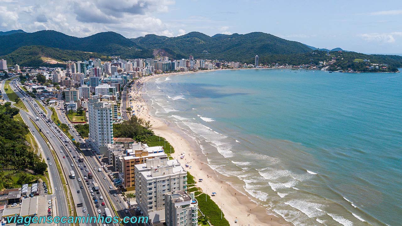 Vista aérea de Itapema - Praia Central 