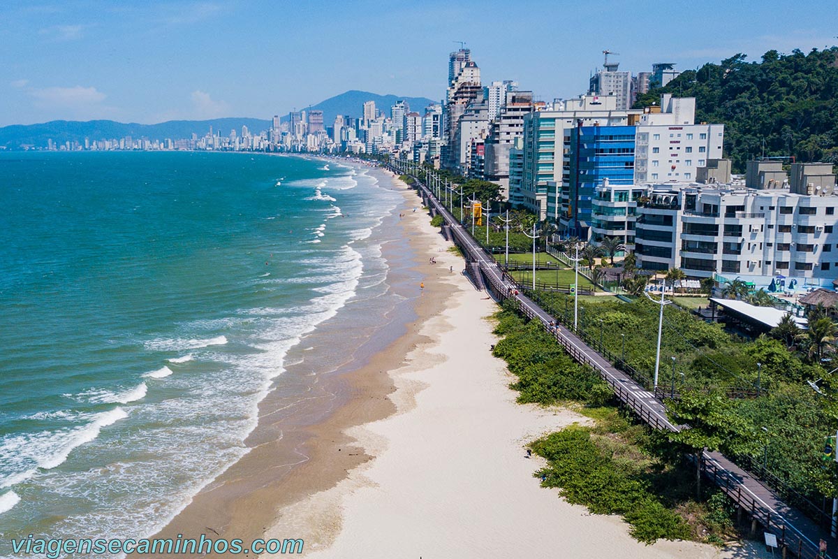 Passarela da Praia Morretes - Itapema