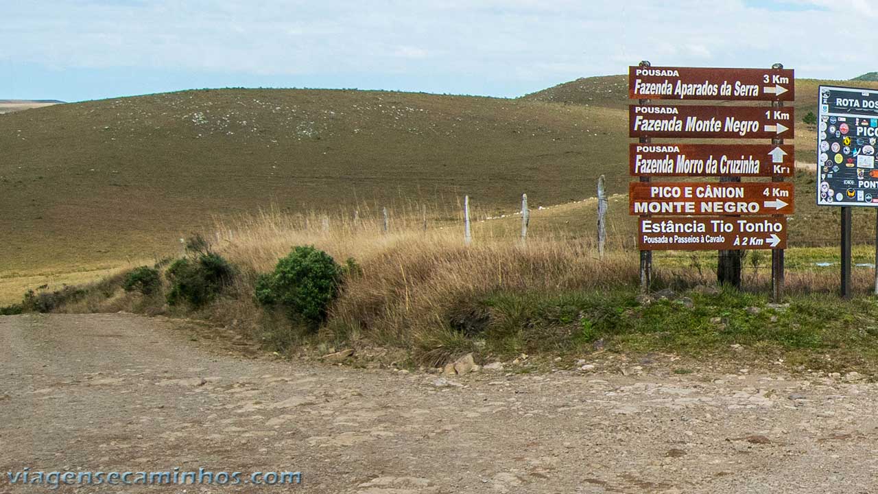 Acesso a fazenda Morro da Cruzinha