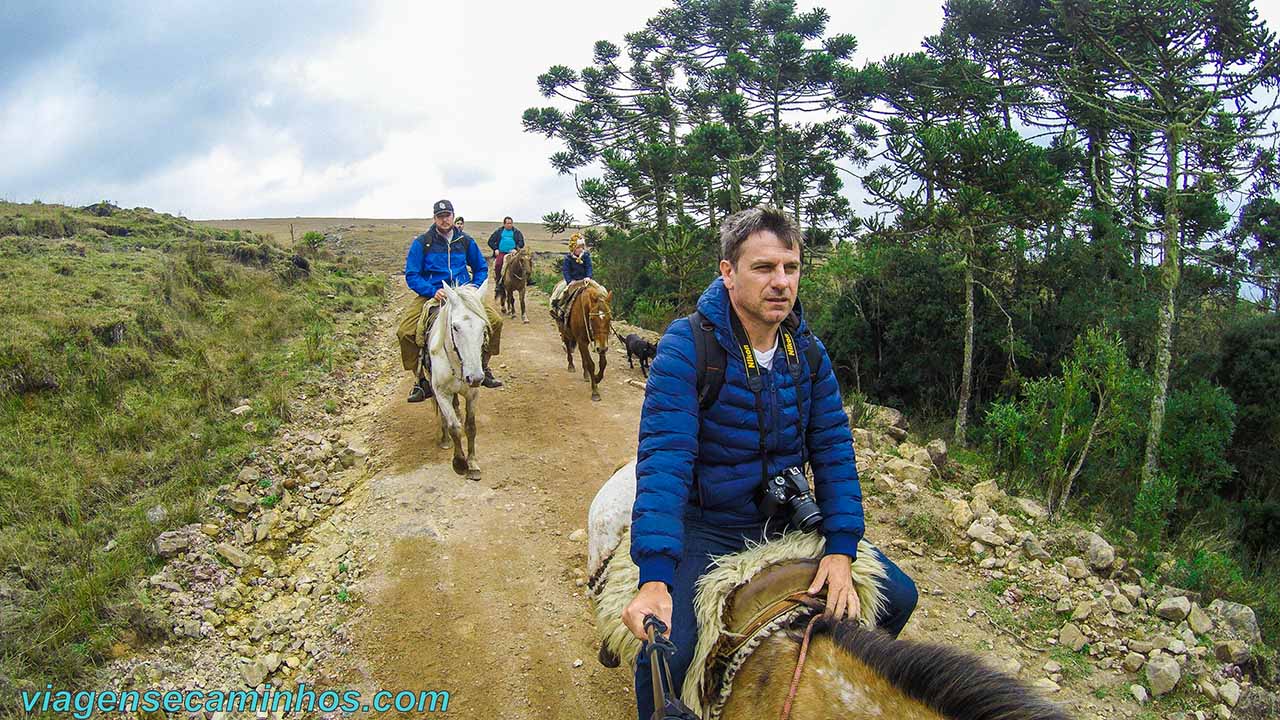 Cavalgada na fazenda Morro da Cruzinha