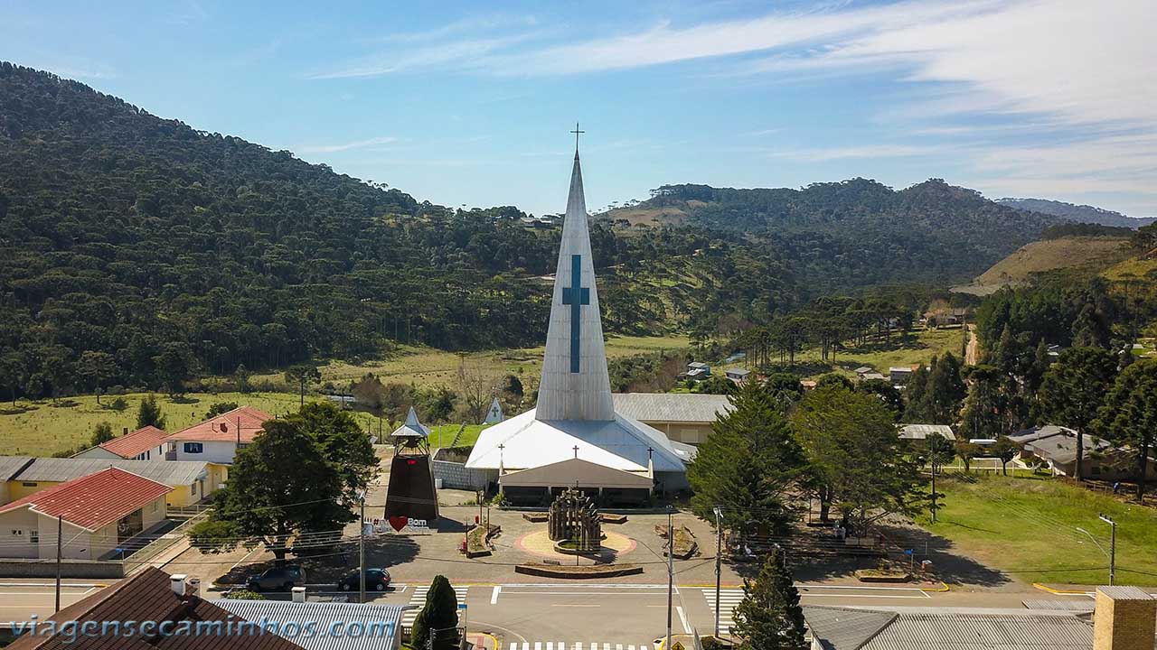 Igreja matriz de Bom Jardim da Serra - SC
