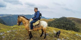 Passeio a cavalo na fazenda Morro da Cruzinha - Ausentes