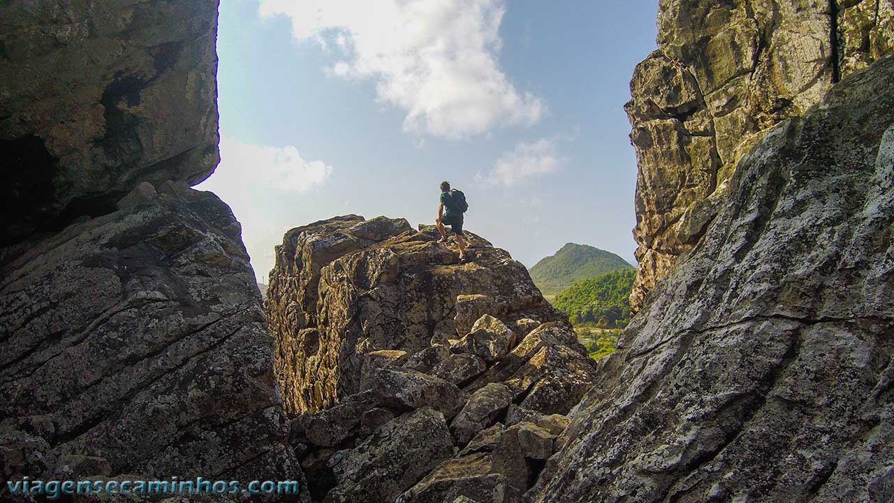 Pedras da Trilha do Piquinho - Noronha