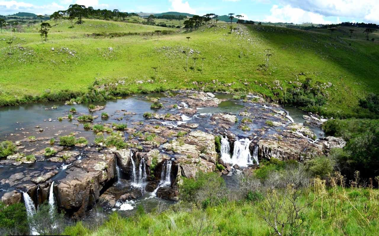 Salto do rio Pelotas - Bom Jardim da Serra