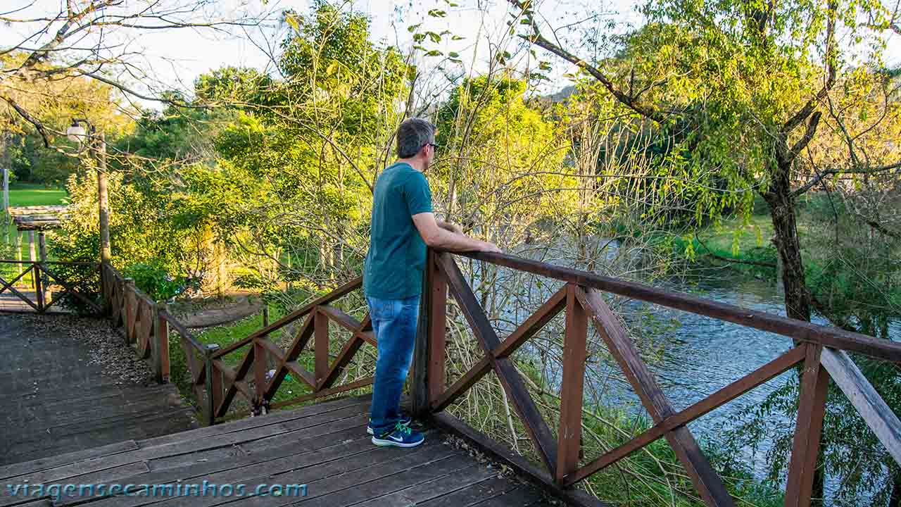 Deck do rio Paranhana - Três Coroas