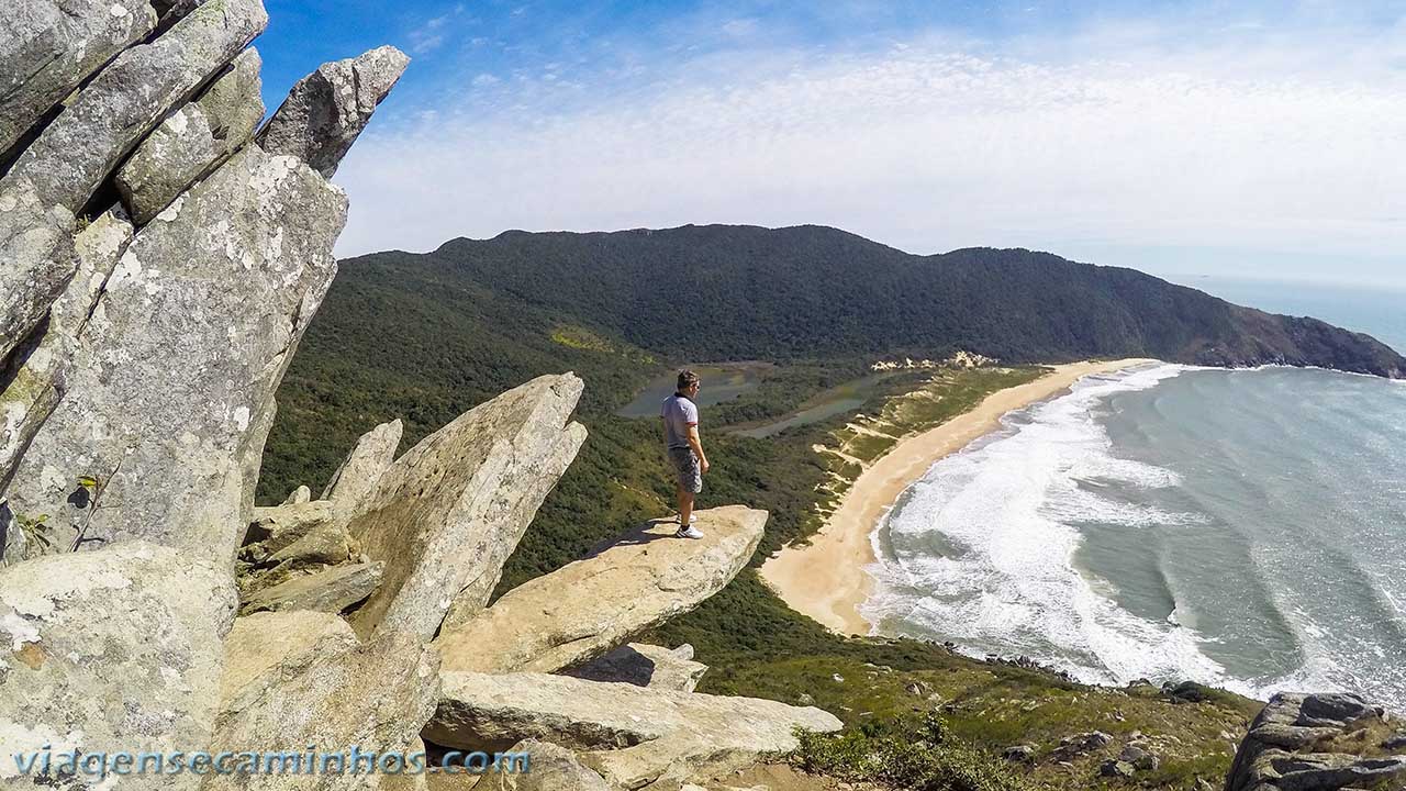 Mirante da Praia Lagoinha do Leste - Morro da Coroa