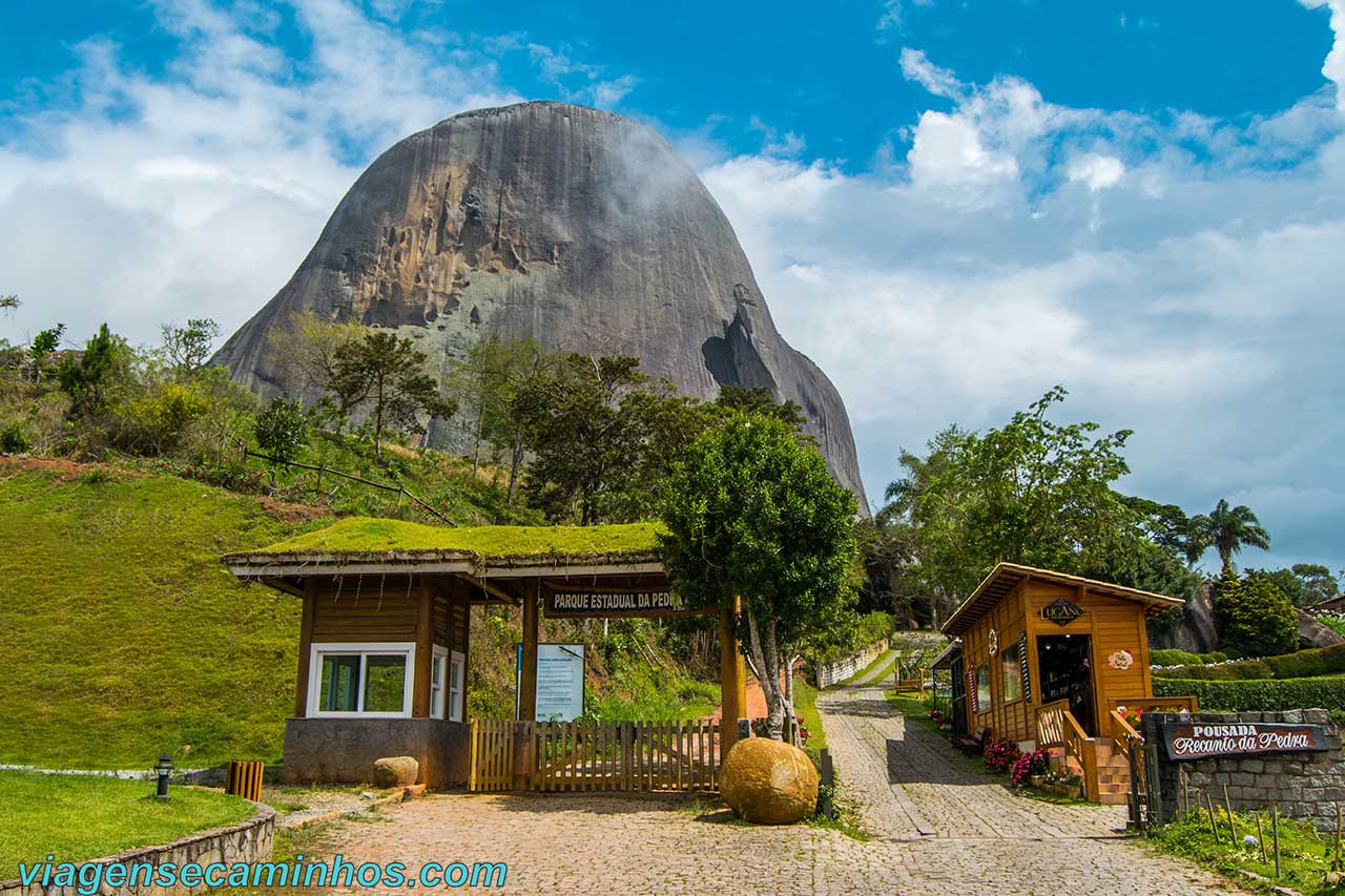 Entrada do Parque estadual Pedra Azull