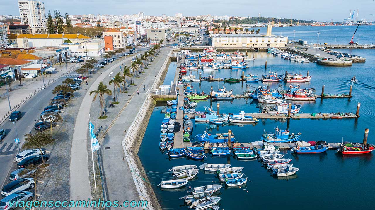 Cais dos pescadores de Setúbal