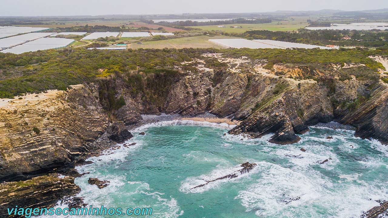 Praia da Baía da Arquinha - Zambujeira do Mar