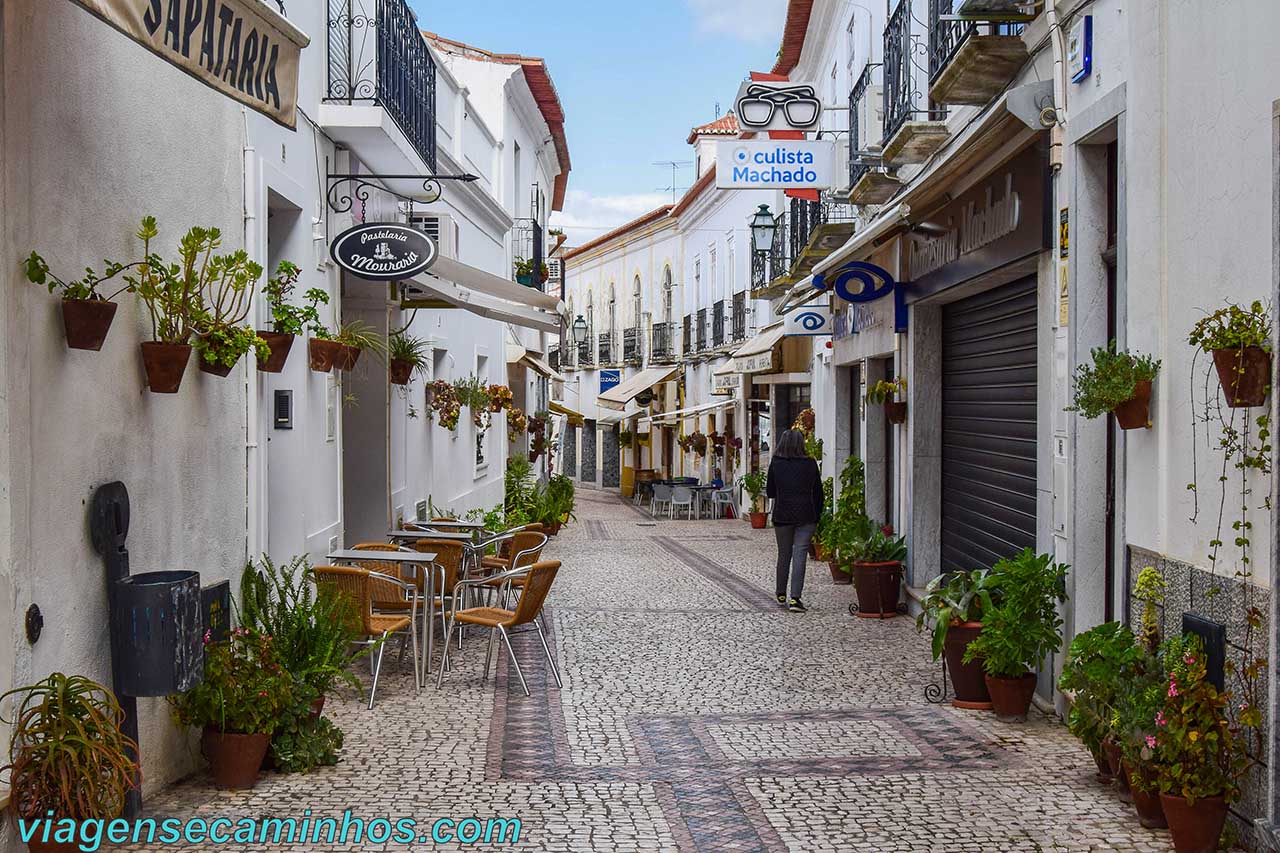 Centro histórico de Moura - Portugal