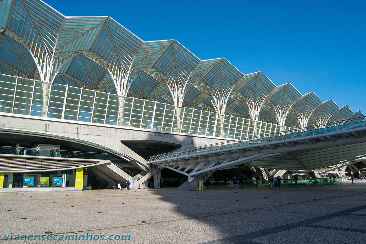 Pontos turísticos de Lisboa: Estação Oriente de Metrô