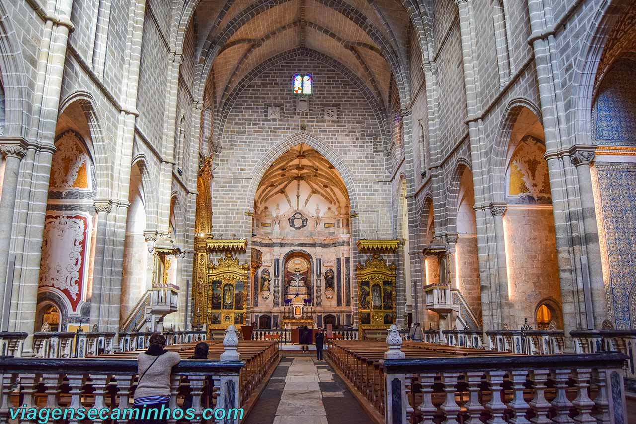 Interior da igreja São Francisco - Évora