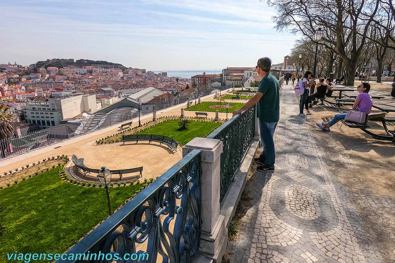 Roteiro Lisboa - Jardim São Pedro de Alcântara