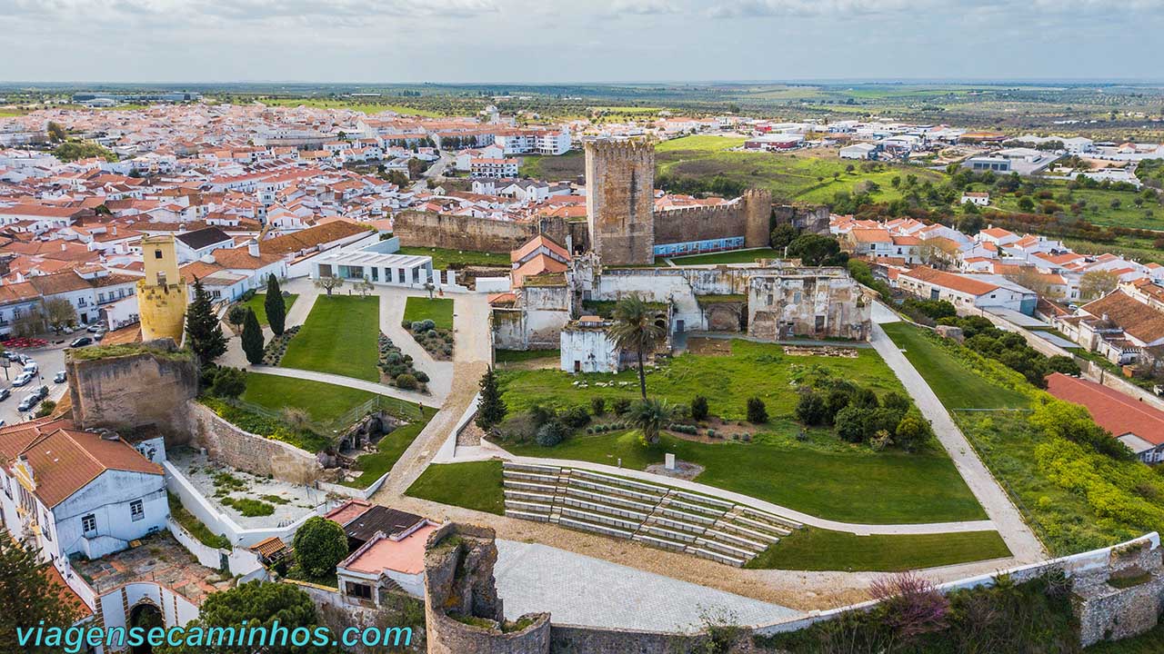 Vista aérea de Moura - Alentejo