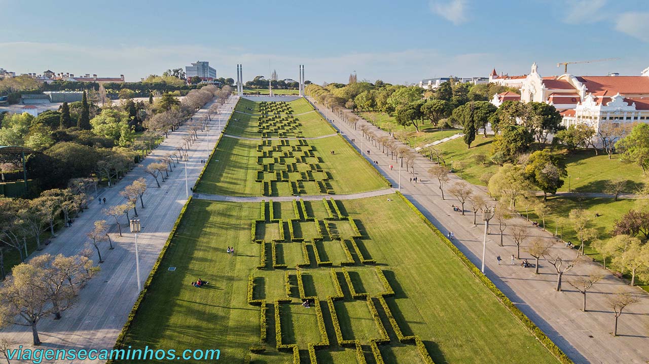 Parque Eduardo VII da Inglaterra - Lisboa, Portugal