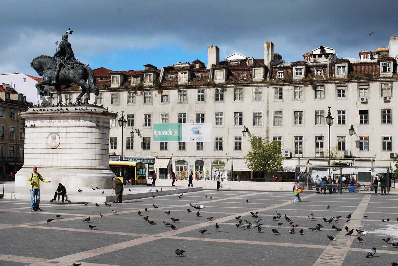 Praça da Figueira - Lisboa, Portugal