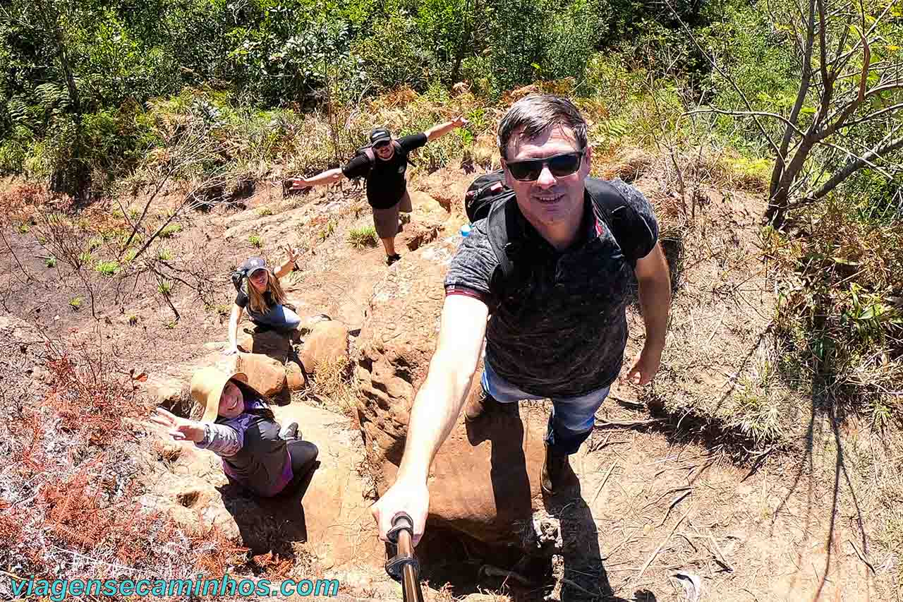 Trilha das Paleotocas (Furnas das Três Barras)