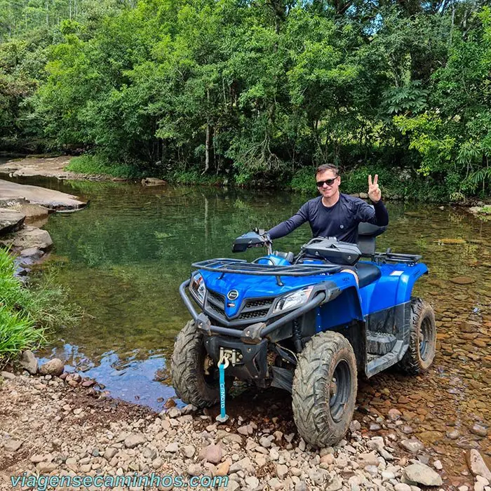 Passeio de quadriciclo em Praia Grande SC