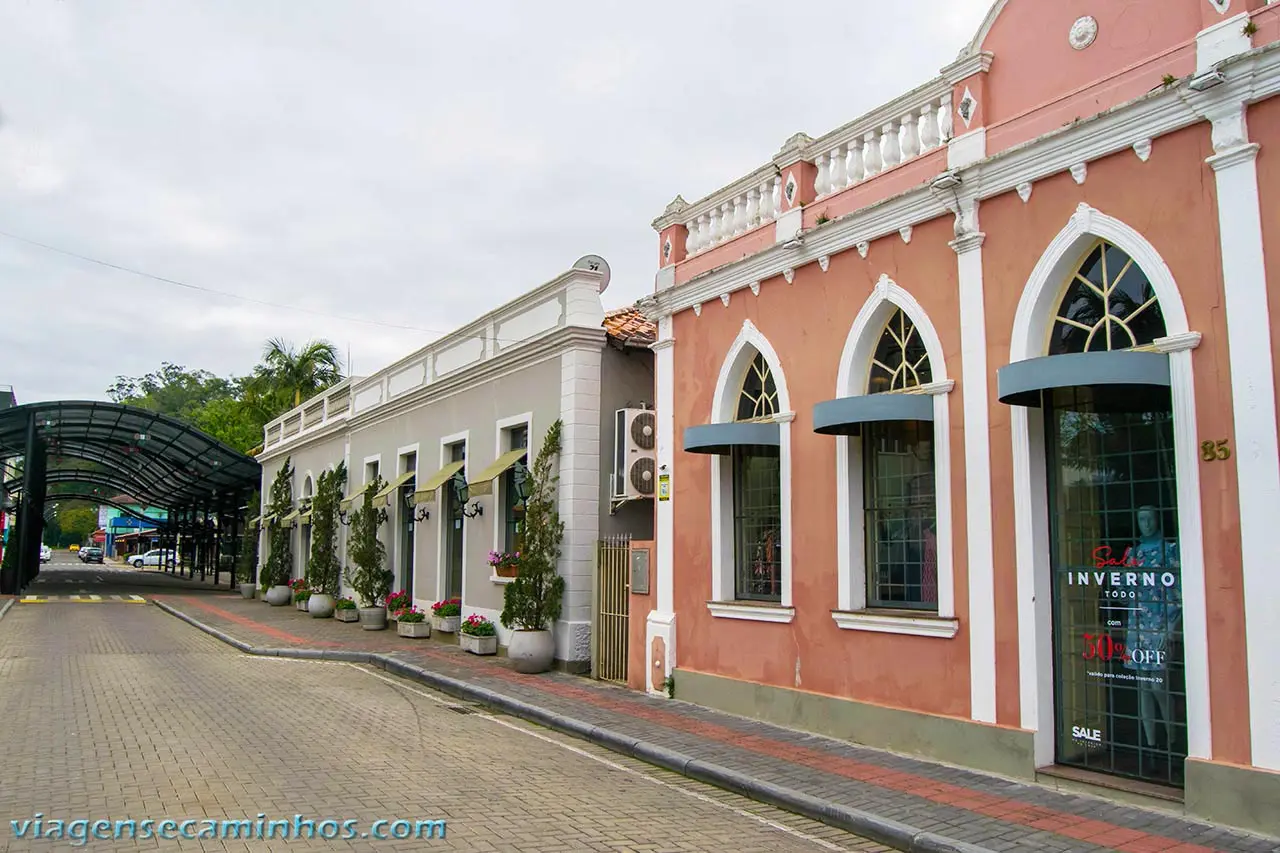 Centro histórico de Nova Veneza